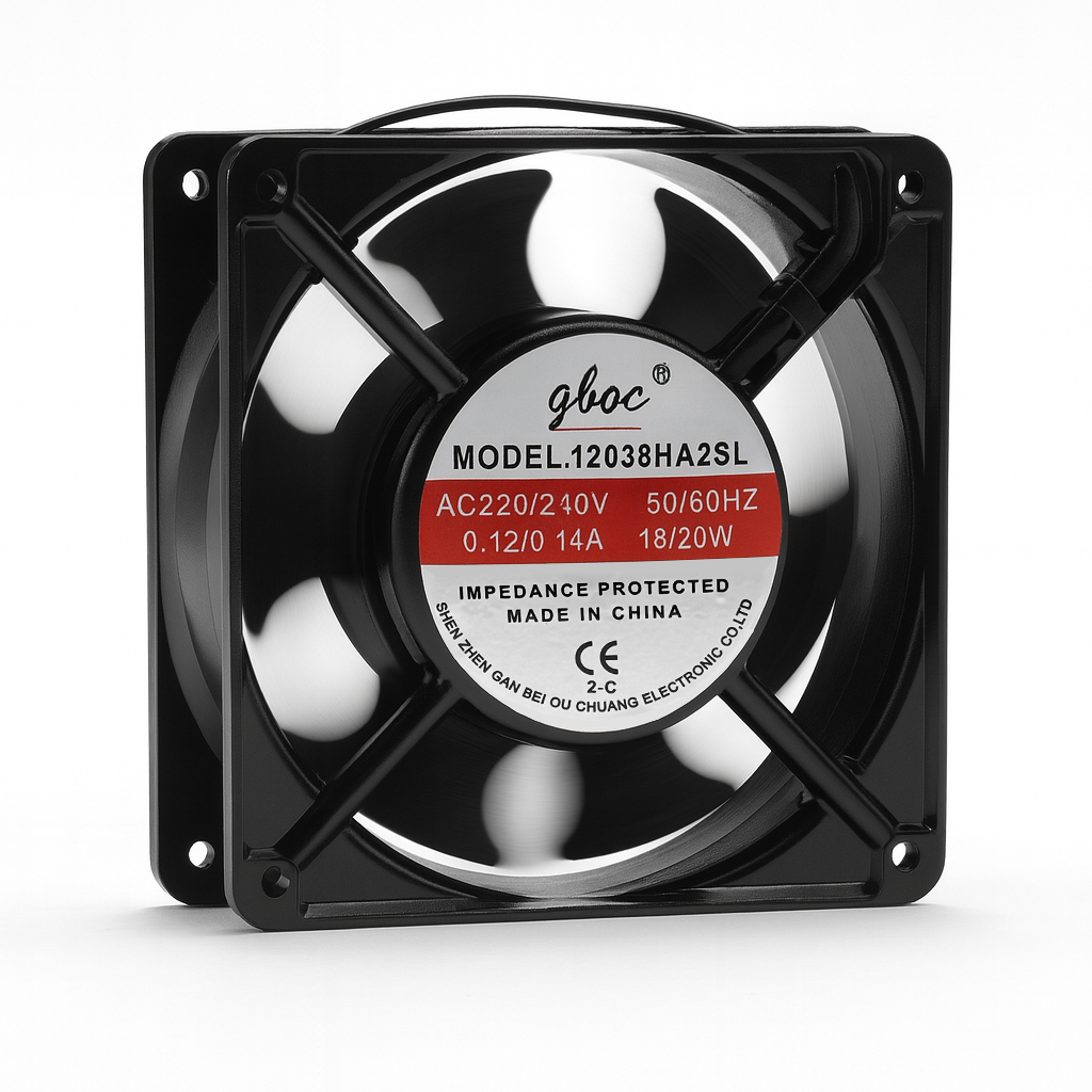 فن 12*12 تابلویی 220 ولت بلبرینگی